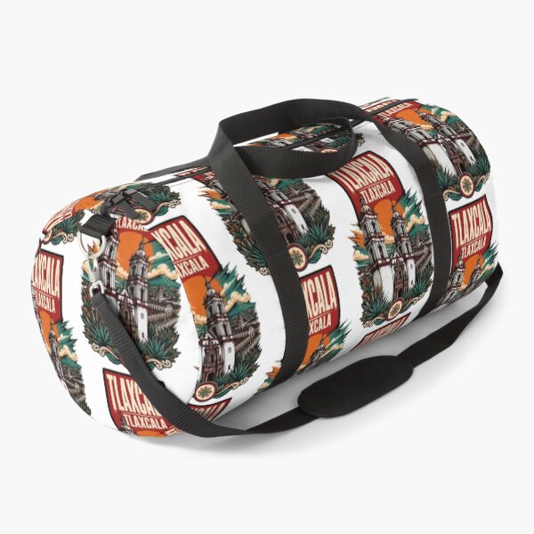 Item preview, Tlaxcala de Xicohtencatl, Mexico Vintage Travel Tourism Art designed and sold by TravelersGems.