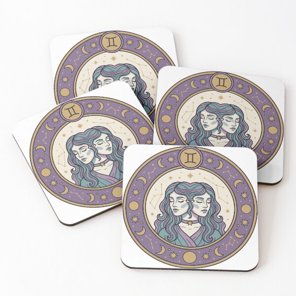 Item preview, Gemini Goddess — Celestial Zodiac Illustration for Her designed and sold by JuanmaLW.