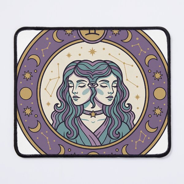 Item preview, Gemini Goddess — Celestial Zodiac Illustration for Her designed and sold by JuanmaLW.