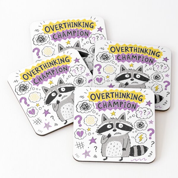 Item preview, Overthinking Champion designed and sold by Fernhaven.