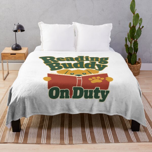 Item preview, Therapy dog Reading Buddy On Duty designed and sold by pirminio.