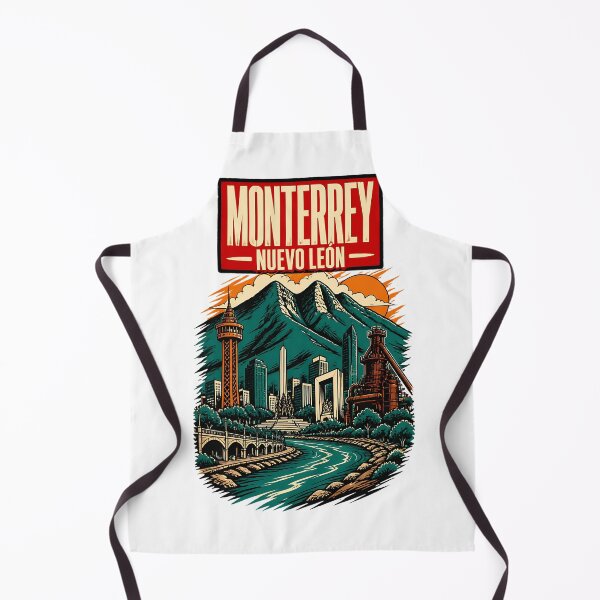 Item preview, Monterrey, Nuevo León, México, Arte de Viajes y Turismo Vintage 2 designed and sold by TravelersGems.