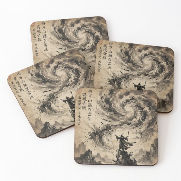 Item preview, The Storm-Caller atop the Spire Sumi-e Ink Wash designed and sold by DuckOddity.