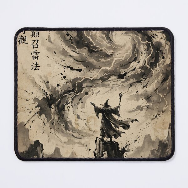 Item preview, The Storm-Caller atop the Spire Sumi-e Ink Wash designed and sold by DuckOddity.
