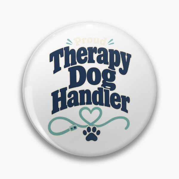 Item preview, Proud therapy dog handler designed and sold by pirminio.