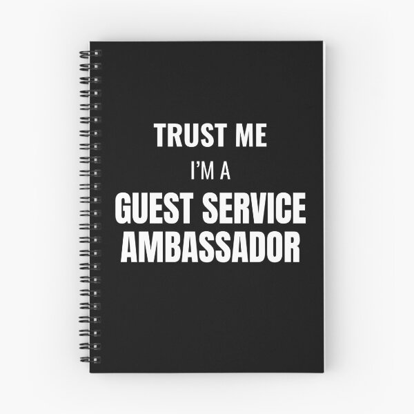 Item preview, Trust Me I'm a Guest Service Ambassador (White) designed and sold by ShipCrewNation.