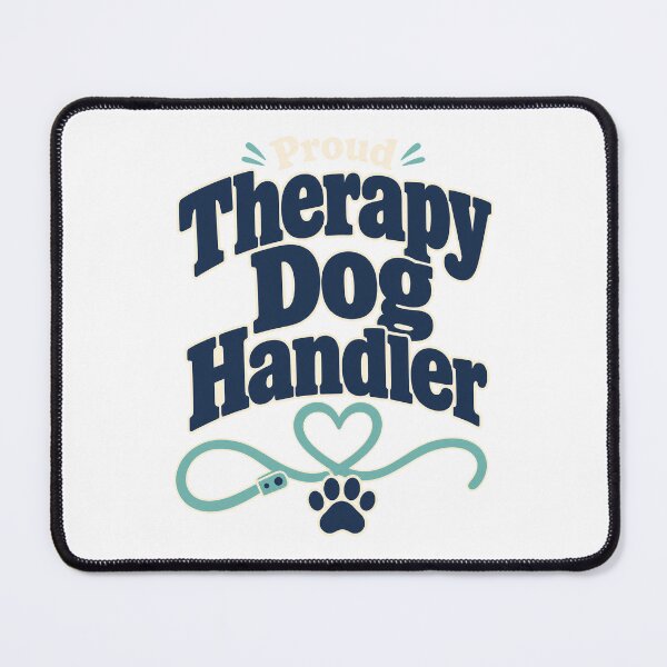 Item preview, Proud therapy dog handler designed and sold by pirminio.