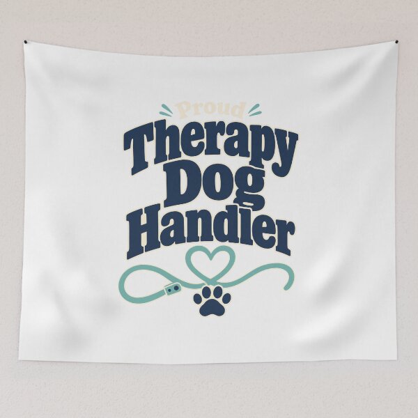 Item preview, Proud therapy dog handler designed and sold by pirminio.