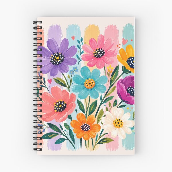 Item preview, Daisy Brushstroke Floral, Pastel, Wildflower Bouquet, Spring Summer designed and sold by Sprinkle12345.