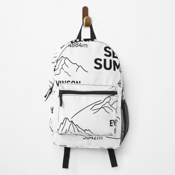 Item preview, Seven Summits Circle Design – Minimalist Mountain Line Art Illustration designed and sold by GabeMountainArt.