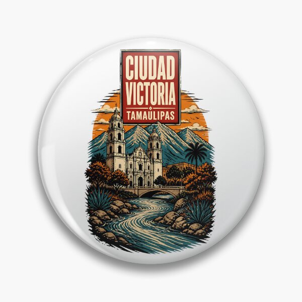 Item preview, Ciudad Victoria Tamaulipas, Mexico Vintage Travel Tourism Art designed and sold by TravelersGems.