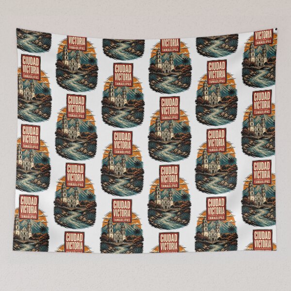 Item preview, Ciudad Victoria Tamaulipas, Mexico Vintage Travel Tourism Art designed and sold by TravelersGems.