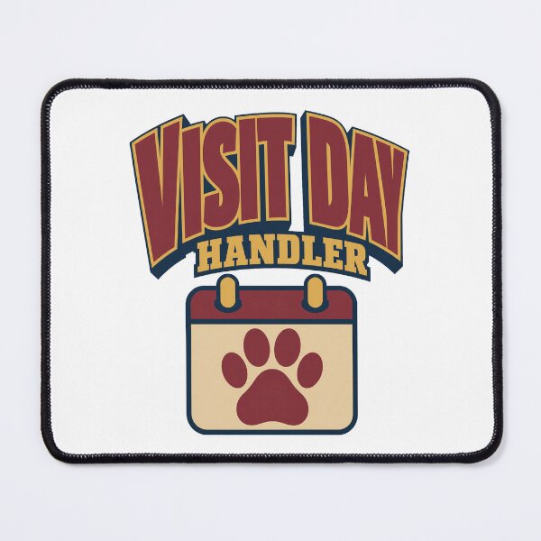 Item preview, Visiting day, therapy dog handler designed and sold by pirminio.