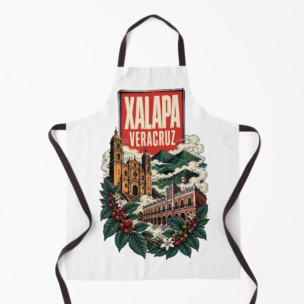 Item preview, Xalapa Veracruz, Mexico Vintage Travel Tourism Art designed and sold by TravelersGems.