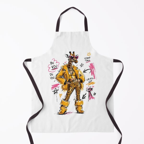 Item preview, Stand Tall Fashion Giraffe Streetwear Art – Bold Hand-Drawn Design designed and sold by RamyGallery.