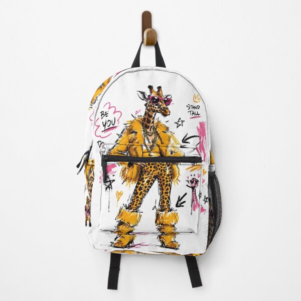 Item preview, Stand Tall Fashion Giraffe Streetwear Art – Bold Hand-Drawn Design designed and sold by RamyGallery.