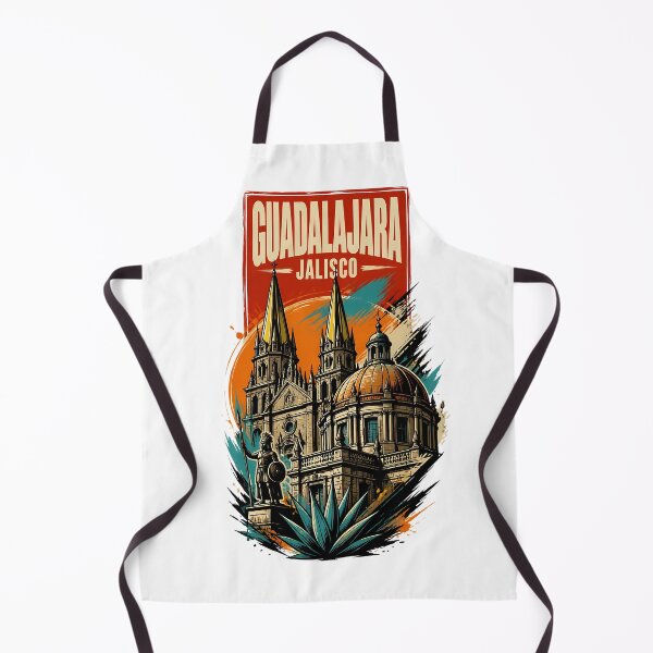 Item preview, Guadalajara, Jalisco, México Arte Turístico de Viajes Vintage designed and sold by TravelersGems.