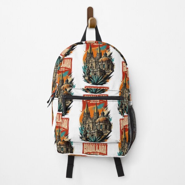 Item preview, Guadalajara Jalisco, Mexico Vintage Travel Tourism Art designed and sold by TravelersGems.