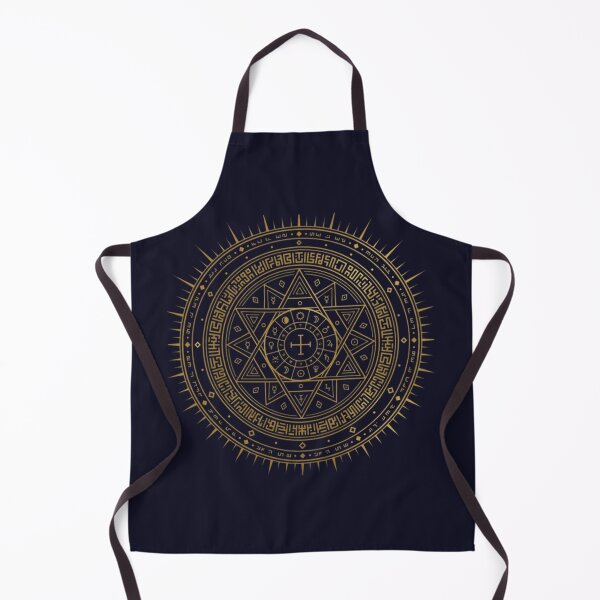 Item preview, Ancient Alchemist Astrological Seal - Mystic Zodiac & Rune Mandala designed and sold by 63Hotpeppers.