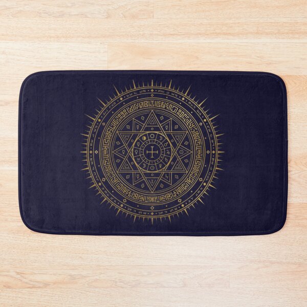 Item preview, Ancient Alchemist Astrological Seal - Mystic Zodiac & Rune Mandala designed and sold by 63Hotpeppers.
