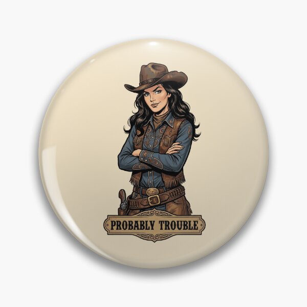 Item preview, Probably Trouble designed and sold by Vintage Sass Society.