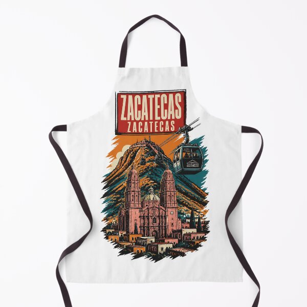 Item preview, Zacatecas, Mexico Vintage Travel Tourism Art designed and sold by TravelersGems.
