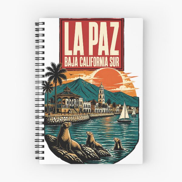 Artikelvorschau, La Paz Baja California Sur, Mexiko Vintage Reise-Tourismus-Kunst entworfen und verkauft von TravelersGems.