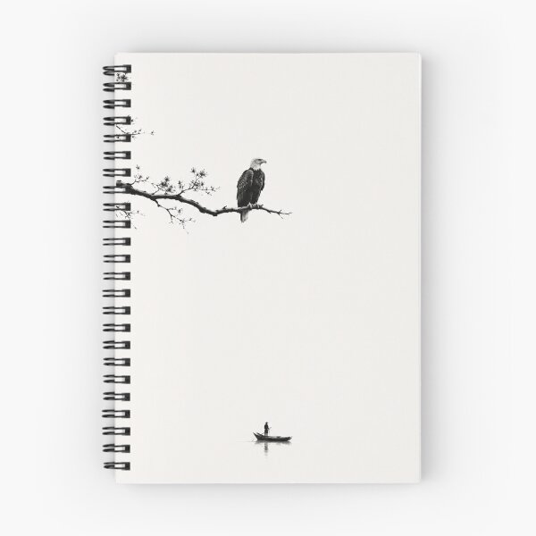 Item preview, Silent Balance | Minimalist Zen Ink Art designed and sold by naturalsurvival.