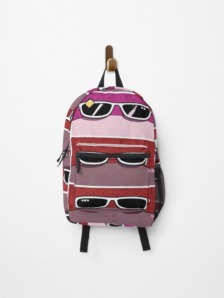 Imagen 1 de 3, Mochila con la obra Art - Graphic Design, Stylized Sunglasses Triptych, diseñada y vendida por Reverso-Design.