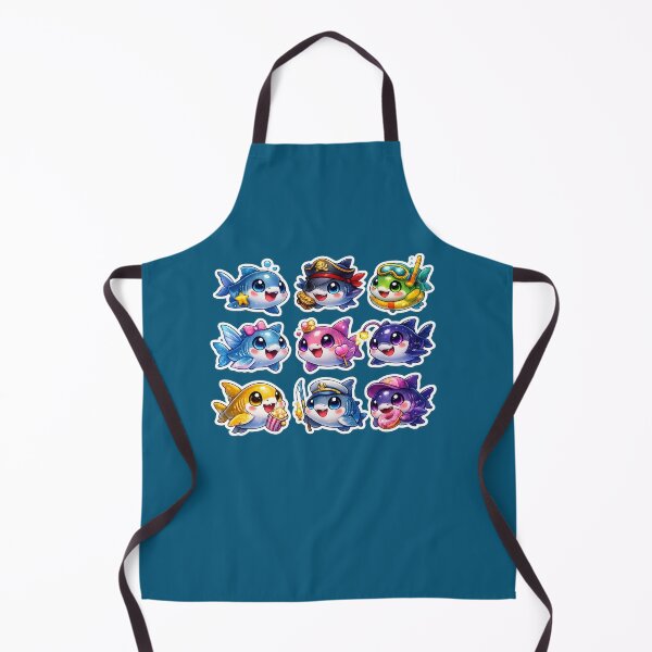 Item preview, Cute Kawaii Shark Sticker designed and sold by KrishAuraa.