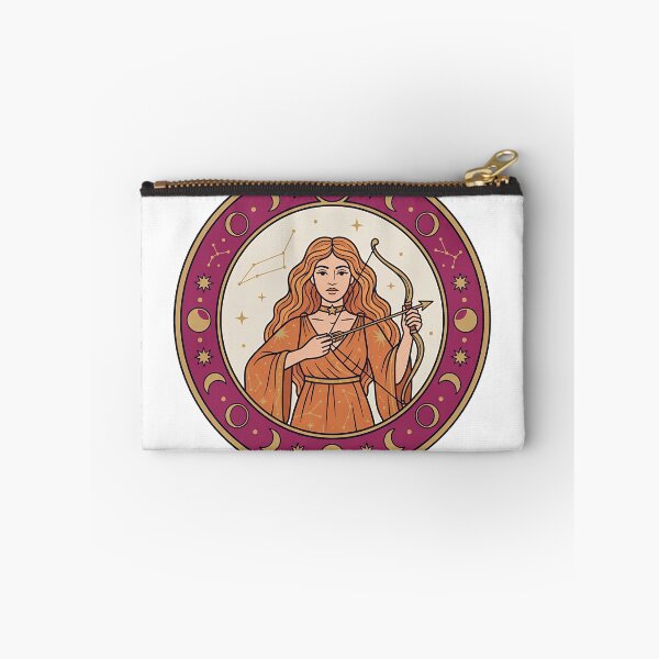 Item preview, Sagittarius Goddess — Celestial Zodiac Star Sign Art designed and sold by JuanmaLW.