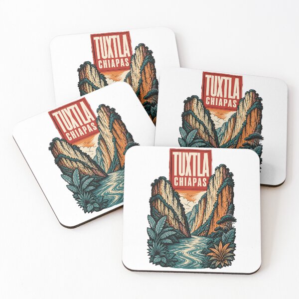 Item preview, Tuxtla Gutierrez Chiapas, Mexico Vintage Travel Tourism Art designed and sold by TravelersGems.
