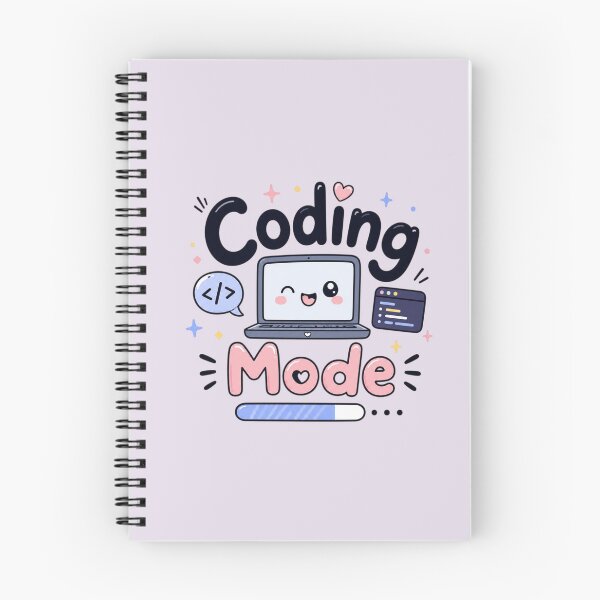Item preview, Coding Mode Cute Kawaii Programmer Laptop | Funny Coding Quote Sticker designed and sold by Sanika arts .