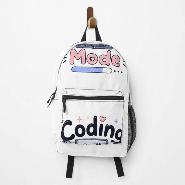 Item preview, Coding Mode Cute Kawaii Programmer Laptop | Funny Coding Quote Sticker designed and sold by Sanika arts .