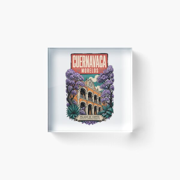 Item preview, Cuernavaca Morelos, Mexico Vintage Travel Tourism Art designed and sold by TravelersGems.