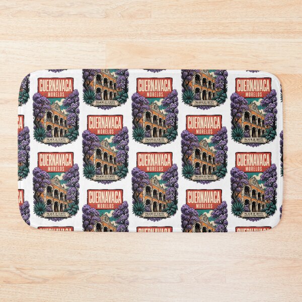 Item preview, Cuernavaca Morelos, Mexico Vintage Travel Tourism Art designed and sold by TravelersGems.