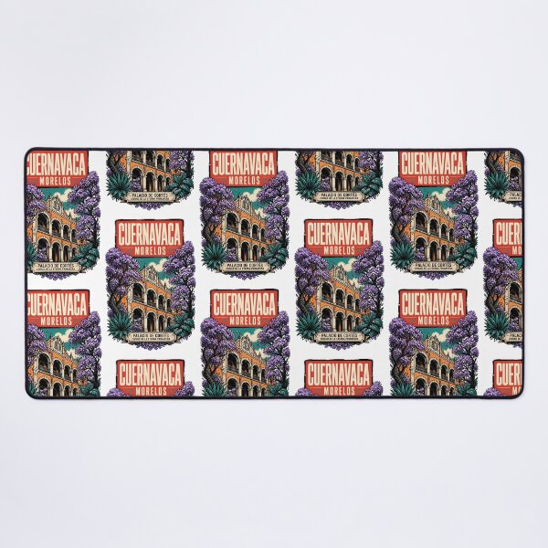 Item preview, Cuernavaca Morelos, Mexico Vintage Travel Tourism Art designed and sold by TravelersGems.