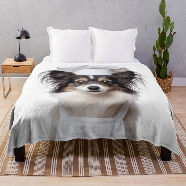 Item preview, Funny Papillon Dog Chef Realistic Animal Cooking Humor Art designed and sold by LazyOwlStore.