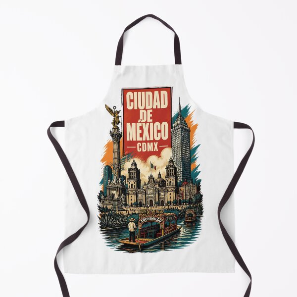 Item preview, Ciudad de Mexico, Mexico Vintage Travel Tourism Art designed and sold by TravelersGems.