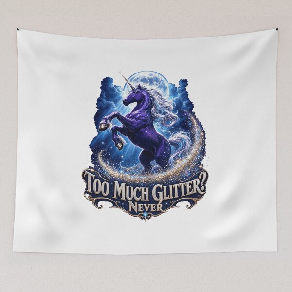 Item preview, Moonlight Glitter Unicorn designed and sold by pirminio.