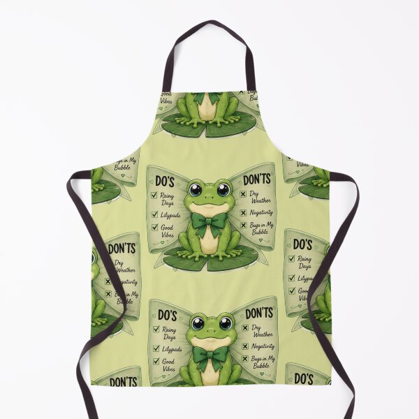 Item preview, Cute Frog Do's & Don'ts | Funny Frog Lover Tee | Kawaii Frog Graphic | Nature Animal Gift | Cute Amphibian Apparel designed and sold by ekemarket.