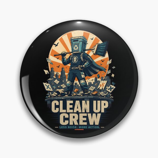 Item preview, Vote Count Binface clean up crew designed and sold by trendie-tees.