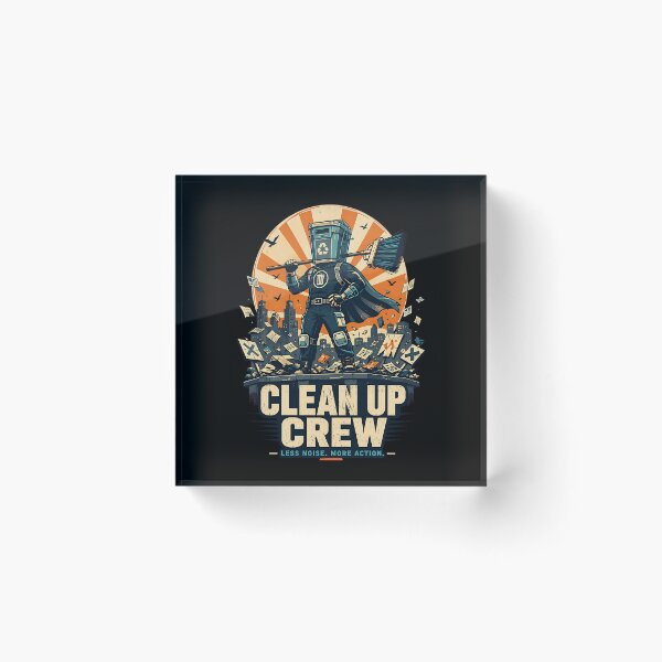 Item preview, Vote Count Binface clean up crew designed and sold by trendie-tees.