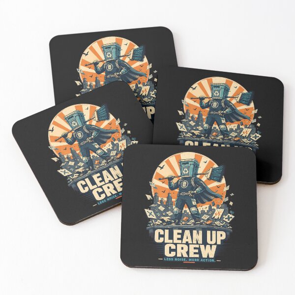 Item preview, Vote Count Binface clean up crew designed and sold by Rally Forge.