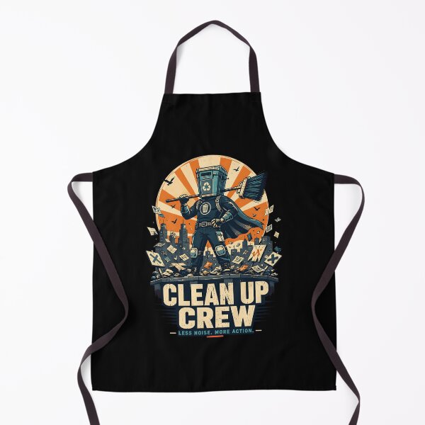 Item preview, Vote Count Binface clean up crew designed and sold by trendie-tees.