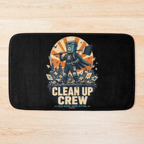 Item preview, Vote Count Binface clean up crew designed and sold by Rally Forge.
