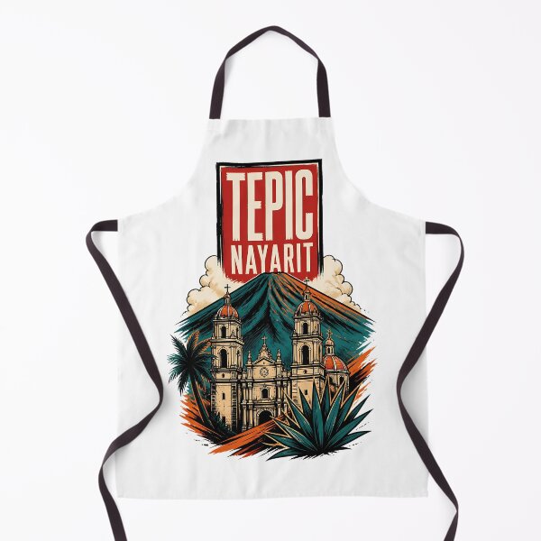 Item preview, Tepic Nayarit, Mexico Vintage Travel Tourism Art designed and sold by TravelersGems.