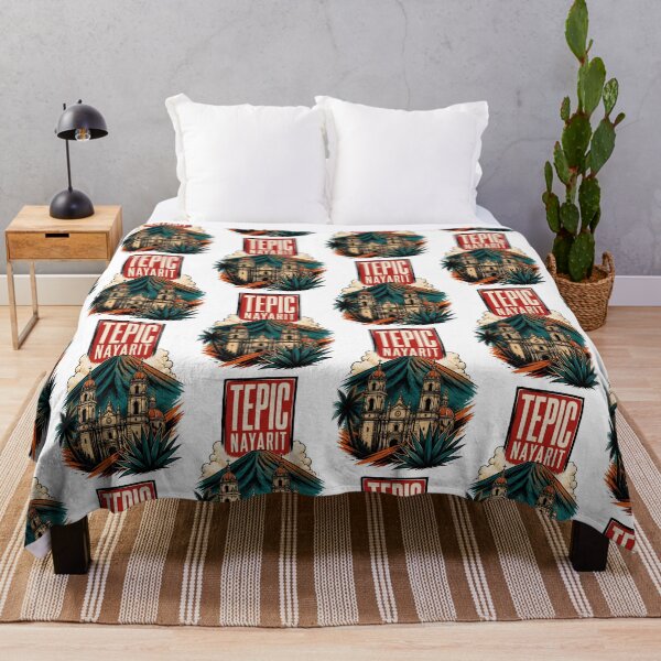 Item preview, Tepic Nayarit, Mexico Vintage Travel Tourism Art designed and sold by TravelersGems.