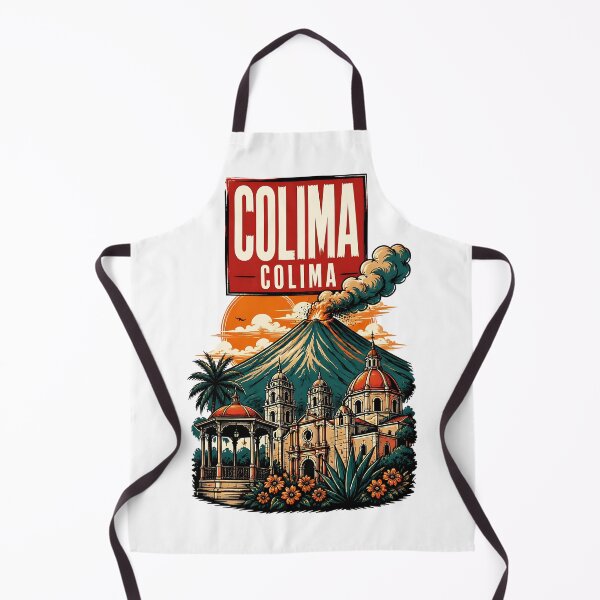 Item preview, Colima, Mexico Vintage Travel Tourism Art designed and sold by TravelersGems.