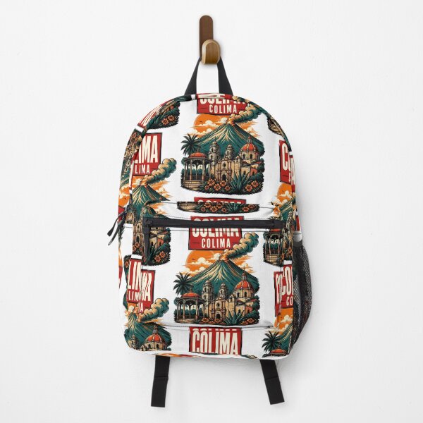 Item preview, Colima, Mexico Vintage Travel Tourism Art designed and sold by TravelersGems.